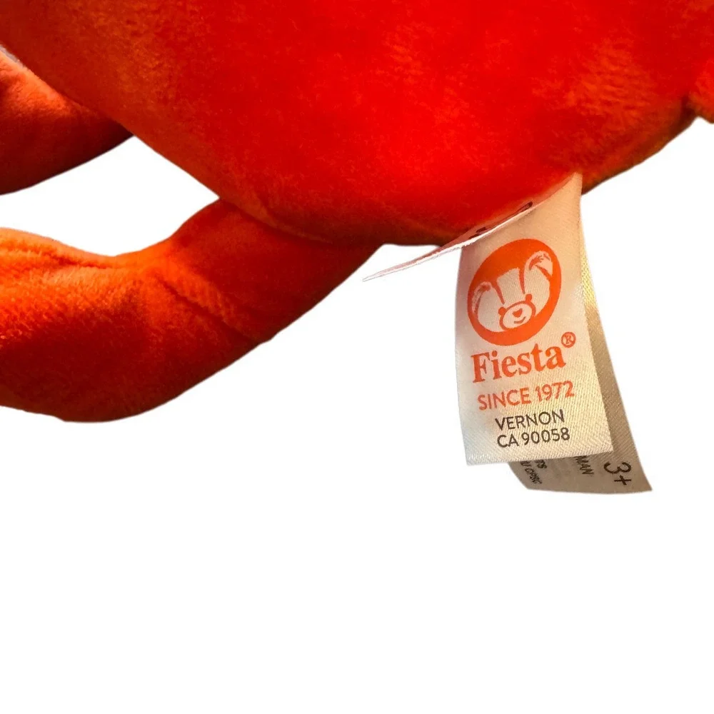 NWT Kool-Aid Man‎ Plush Fiesta Stuffed Toy Mascot Orange Red Advertising RETRO